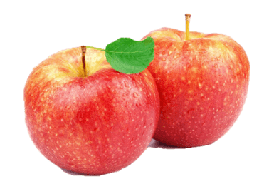 Foto van 2 appels